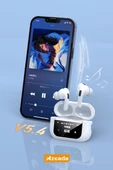 Azeada Dokunmatik Ekranlı Tws Bluetooth Kulaklık Tüm Cihazlara Uyumlu BT12 - 4