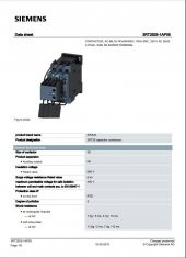 Siemens 3RT2625-1AP05 16,5 Kvar Kompanzasyon Kontaktörü thumbnail 2