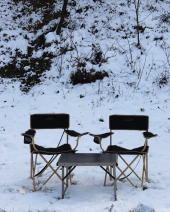 CAMPOUT KÜÇÜK MDF +2 SANDALYE SET - 4