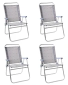 CAMPOUT 4'LÜ PLAJ SANDALYE SET - 4