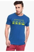 Tshirthane Modern Life Komik Baskılı Erkek Dar Kesim Slim Fit t-shirt - 1