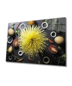 Spagetti Dekoratif ve Modern Cam Tablo - 1