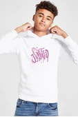 Arcane Get Jinxed Beyaz Çocuk 3ip Kapşonlu  Sweatshirt - 1