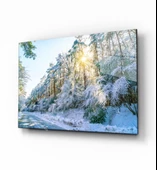 Doğa Dekoratif ve Modern Cam Tablo - 1