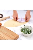 Pratik Ravioli Poğaça Çiğ Börek Mantı Kurabiye Kalıbı Plastik 1 Adet thumbnail 5