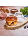 Hamburger ve Köfte Kalıbı Köfte Presi Şekillendirici Burger Press Pratik Köfte Yapma Aparatı thumbnail 8
