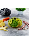 Pratik Buharda Lezzetli Sebze Meyve Haşlama Pişirme Sepeti Katlanabilir Haşlayıcı Aparat thumbnail 3