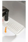 Elastik Musluk Matı Su Tutucu Düzenleyici Kaydırmaz Taban Organizer Mutfak Banyo Lavabo thumbnail 3