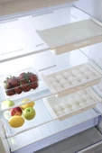 Eggo Pratik Geçmeli Mandallı Raf Yumurtalık 15'li Dolap Içi Yumurta Saklama Kutusu - 4