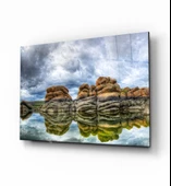 Doğa Dekoratif ve Modern Cam Tablo - 1