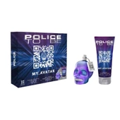 Police To Be My.Avatar EDT 40 ml+All Over Body Shampoo 100 ml Erkek Parfüm Seti - 2