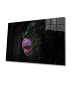 Rose Dekoratif ve Modern Cam Tablo - 1