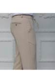 GILAPA Erkek Dokuma Bej Jogger Pantolon - 3