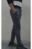 GILAPA Erkek Mavi Çelik Örme Jogger Pantolon - 2