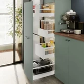 SUMUHOME 365+ ERZAK YİYECEK SAKLAMA KABI BEYAZ 8X30 CM - 4
