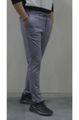 GILAPA Erkek Gri Çelik Örme Jogger Pantolon - 2