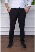 GILAPA Erkek Antrasit Örme Jogger Pantolon - 1
