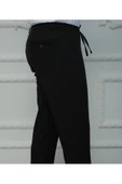 GILAPA Erkek Dokuma Siyah  Jogger Pantolon - 3