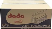 DODO Z DİSPENSER KATLAMA HAVLU 20X22CM  200 LÜ 12 PAKET thumbnail 1