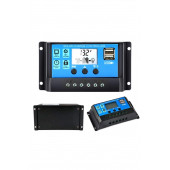 PWM 60A Güneş Solar Paneli Akü Şarj Kontrol Cihazı 12v-24v Kontrol Cihazı Akü Şarj Regülatör - 2