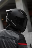 LS2 RAPIDD 2 RACE MAT SİYAH KASK - 2