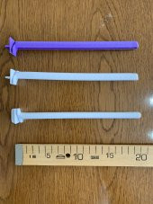 Plastik Kuş Tüneği 20 Cm (2 ADET) - 1