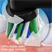 Oral-B D103 Vitality Pro Cross Action Şarjlı Diş Fırçası - Siyah - 5