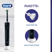 Oral-B D103 Vitality Pro Cross Action Şarjlı Diş Fırçası - Siyah - 3