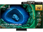 TCL 75C855 4K Ultra HD 75" 190 Ekran Uydu Alıcılı Google Smart MiniLED TV - 1