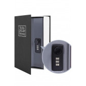 MÜHLEN Secret Safe 240 Büyük Boy Kitap Şekli Gizli & Şifreli Para ve Değerli Eşya KasasI - 1