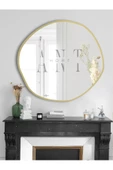 ant home arya 80 cm ayna asimetrik ayna, dekoratif ayna, duvar aynası banyo aynası holl aynası thumbnail 3