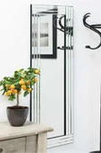 CG HOME Model Line Dekoratif Desenli Bizoteli Salon Ofis Konsol Aynası - 3
