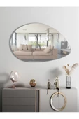 ant home Asimetrik Ayna, Dekoratif Ayna, 90x60, Konsol Aynası, Dresuar Aynası, Tuvalet Aynası thumbnail 1