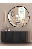 ant home arya 80 cm ayna asimetrik ayna, dekoratif ayna, duvar aynası banyo aynası holl aynası - 4
