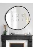 ant home arya 80 cm ayna asimetrik ayna, dekoratif ayna, duvar aynası banyo aynası holl aynası - 1