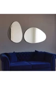 ant home Asimetrik Ayna, Dekoratif Ayna, 90x60, Konsol Aynası, Dresuar Aynası, Tuvalet Aynası thumbnail 3
