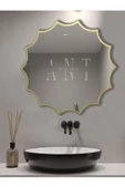 ant home Güneş Asimetrik Ayna, Duvar Aynası, Konsol Aynası, Holl Aynası thumbnail 3