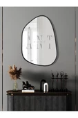 ant home Asimetrik Ayna 75X55 cm Konsol Aynası, Dresuar Aynası, Duvar Aynası, 1.kalite Şişecam Ayna - 1