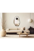 ant home Asimetrik Ayna, Konsol Aynası, Dresuar Aynası, Tuvalet Aynası Holl Ayna 1.kalite Ayna 75x50 cm - 3