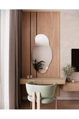 CG HOME Asimetrik Model Çerçevesiz Ayna Duvar Aynası Konsol Aynası - 1