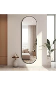 ant home Model Alfa Dekoratif Ayna Boy Aynası Mdf 180cm X 62 Cm Elips Ayna thumbnail 1