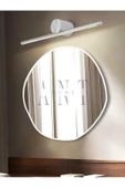 ant home arya 80 cm ayna asimetrik ayna, dekoratif ayna, duvar aynası banyo aynası holl aynası - 1