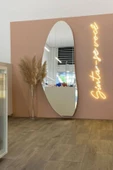 CG HOME Nova Asimetrik Ayna, Boy Aynası, Duvar Aynası, Konsol Aynası - 1
