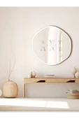 ant home arya ayna asimetrik ayna, dekoratif ayna, duvar aynası banyo aynası holl aynası thumbnail 1