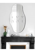 ant home Asimetrik 75X40  cm Konsol Aynası, Dresuar Aynası, Tuvalet Aynası, Holl Aynası, Banyo Aynası thumbnail 1