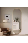 ant home Model Alfa Dekoratif Ayna Boy Aynası Mdf 180cm X 62 Cm Elips Ayna thumbnail 1