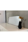 CG HOME Model Alfa Dekoratif Ayna Duvar Aynası Konsol Aynası Mdf 90cm X 50 Cm Elips Ayna thumbnail 2
