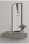 ant home Nice Boy Aynası 120x40 Konsol Aynası, Dresuar Aynası, Asimetrik Ayna - 3