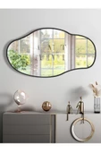 ant home Asimetrik Ayna, Konsol Aynası, Dresuar Aynası, Tuvalet Aynası, Şişecam Ayna 90x50cm thumbnail 4