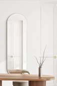 ant home Model Alfa Dekoratif Ayna Boy Aynası Mdf 180cm X 62 Cm Elips Ayna - 1